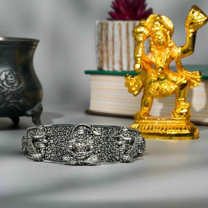 Antique Silver Divine Kada