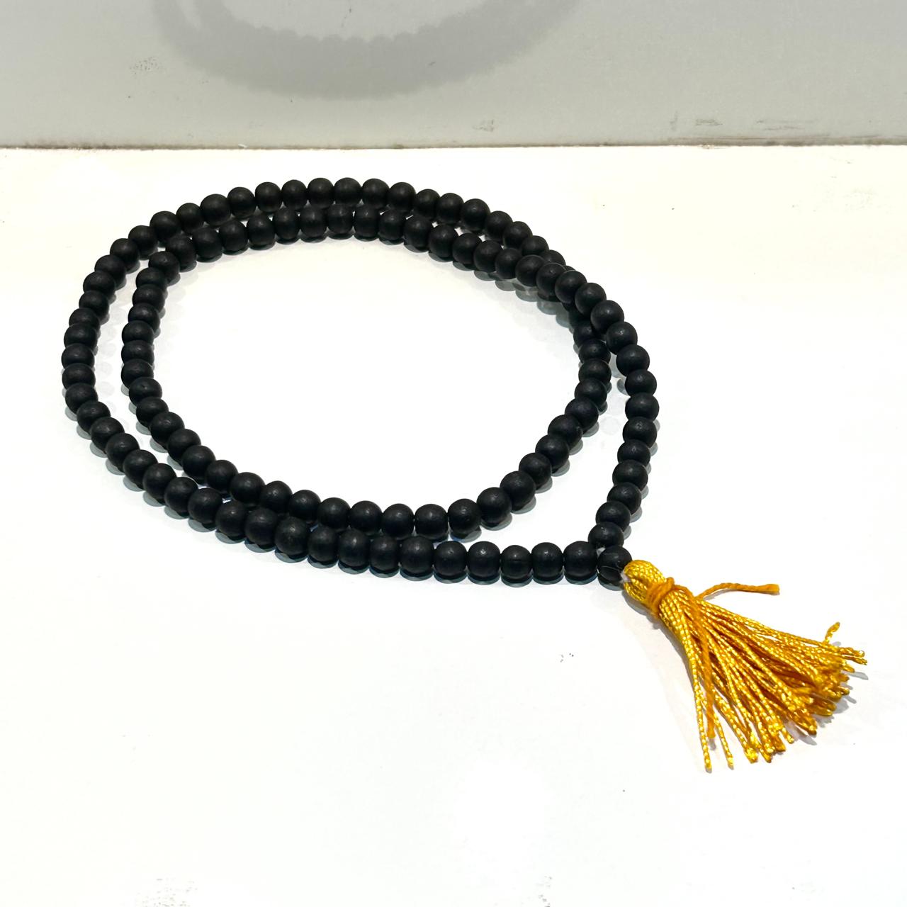 Karungali Mala with Golden Tasse